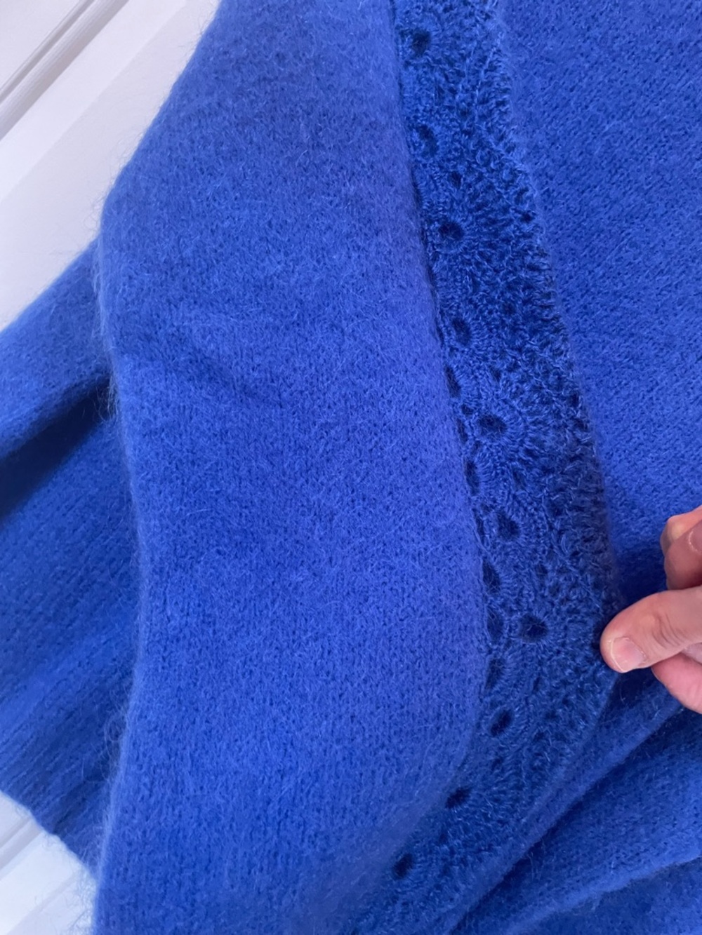 Sezane Stacy Jumper Majorelle Blue - Size L - Picture 5 of 10